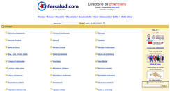 Desktop Screenshot of enfersalud.com