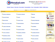 Tablet Screenshot of enfersalud.com